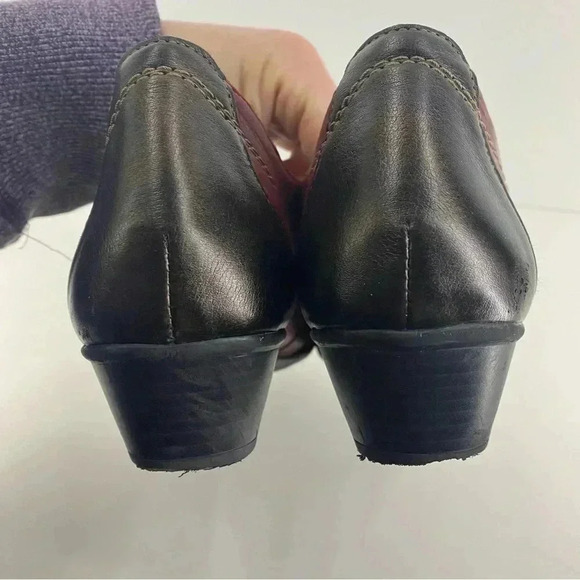 Remonte Patchwork Leather Slip On Shoe Women’s Size 41 or US 10 - Picture 11 of 14